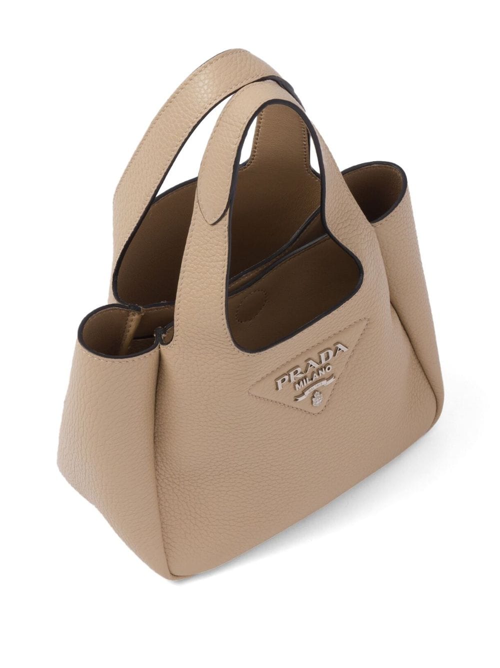 Pra*a logo-plaque tote bag