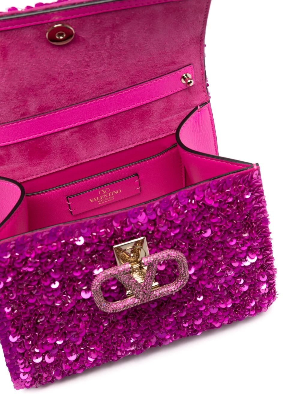 Valentino Garavani VSLING sequinned mini bag