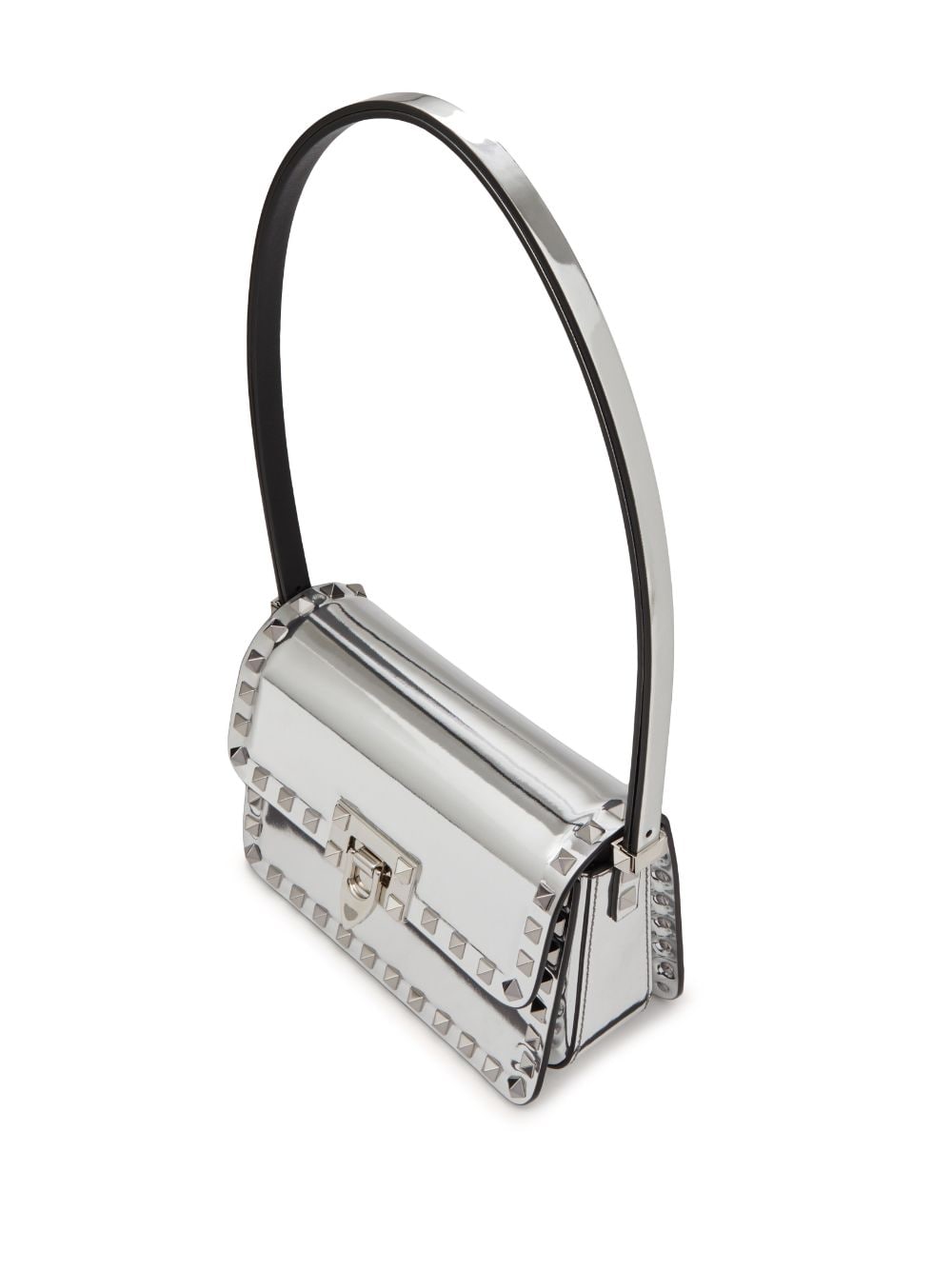Valentino Garavani small Rockstud23 mirrored shoulder bag