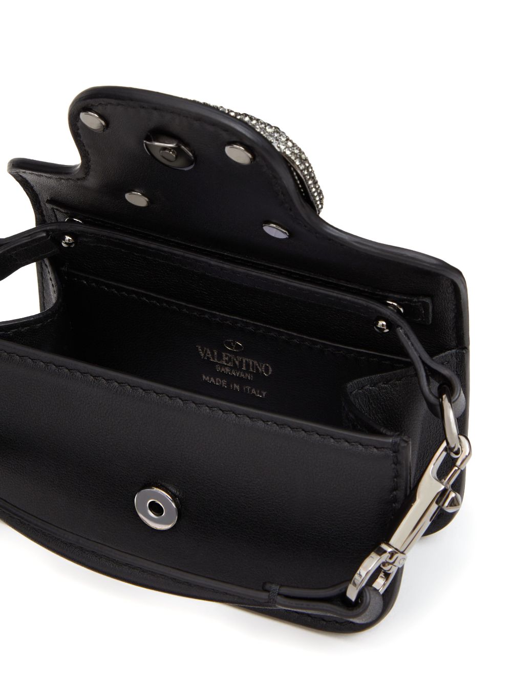 Valentino Garavani micro Locò embellished shoulder bag