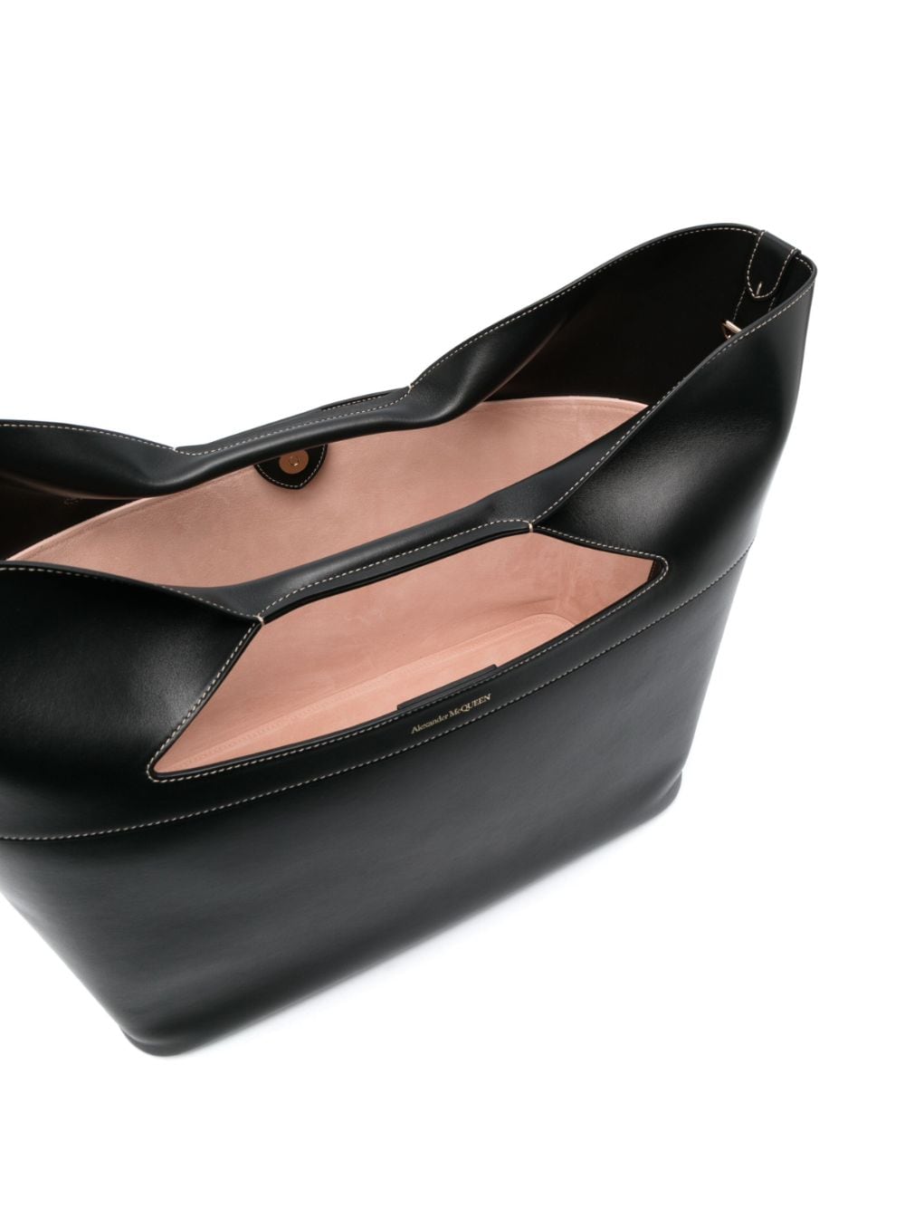 Alexander McQueen The Bow leather tote bag