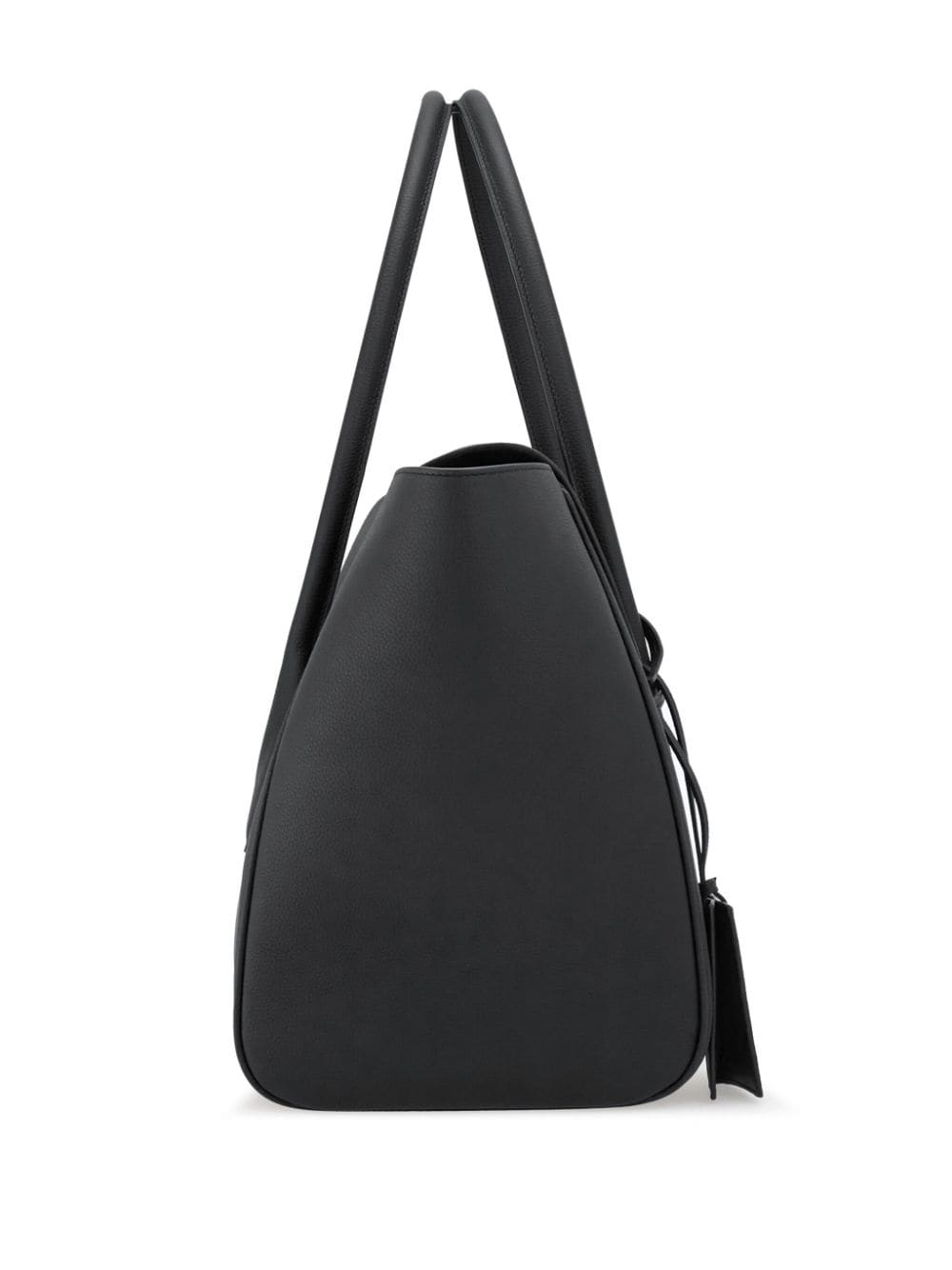 Ferragamo logo-stamp leather tote bag