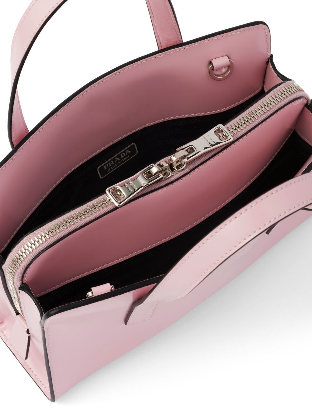 Pra*a re-edition 1995 brushed-leather mini handbag