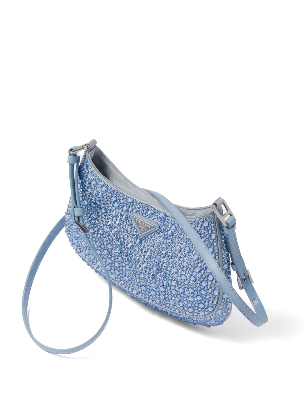 Pra*a cleo crystal-embellished shoulder bag