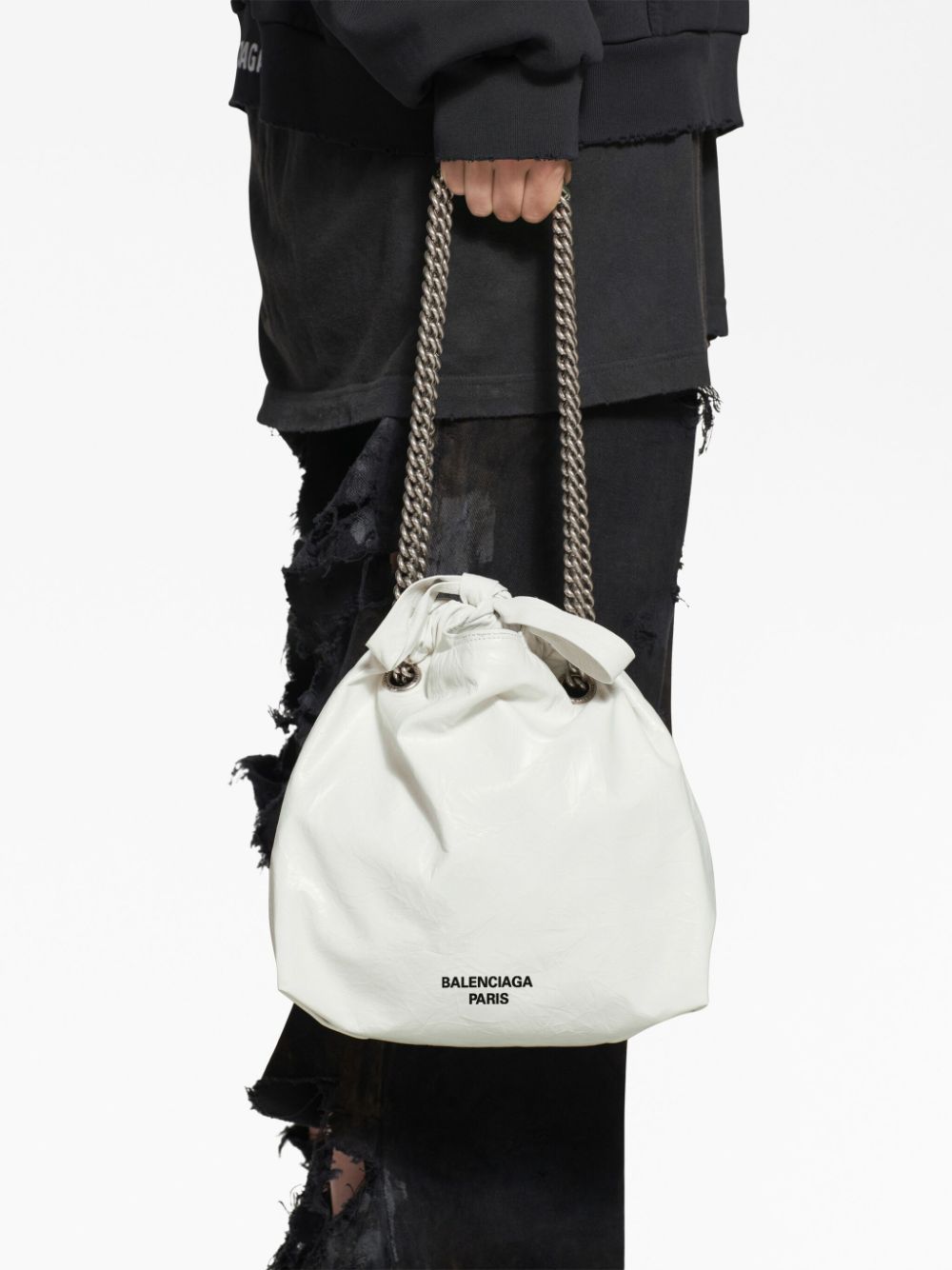 Ba*len*cia*ga crush tote bag