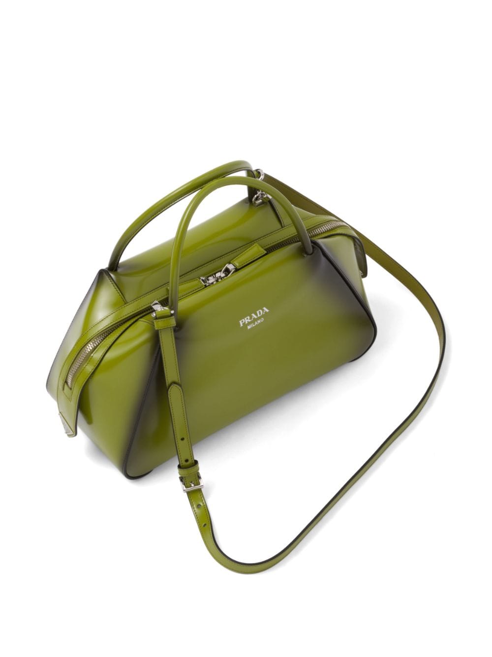 pra*a medium brushed leather pra*a S*pernova handbag