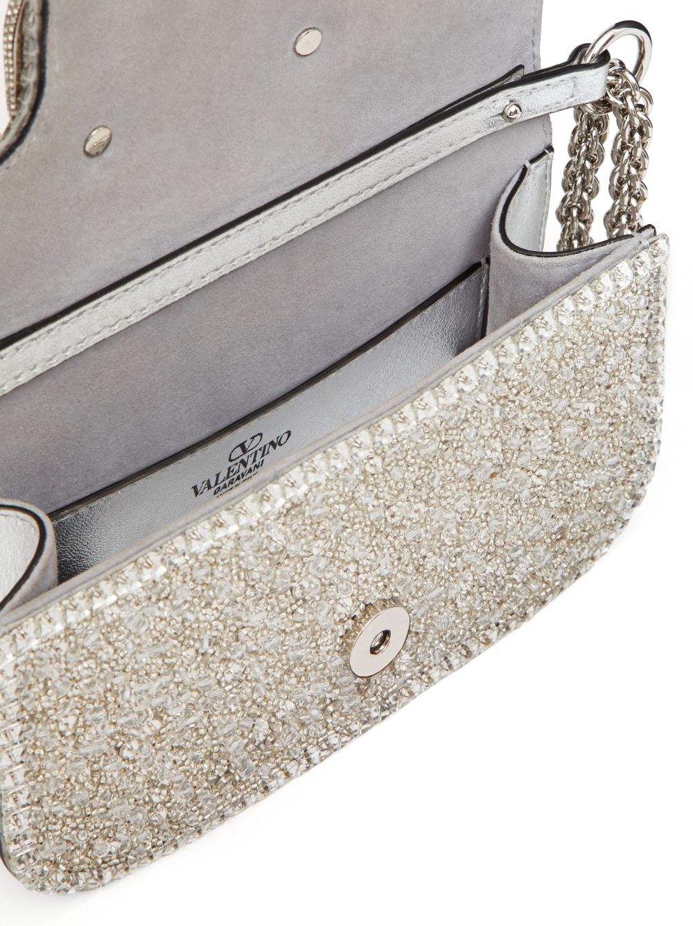 Valentino Garavani small Locò embroidered shoulder bag