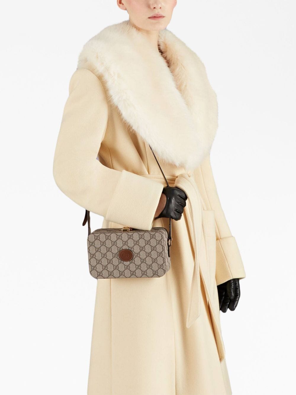 g*u*i gg S*p*e canvas messenger bag