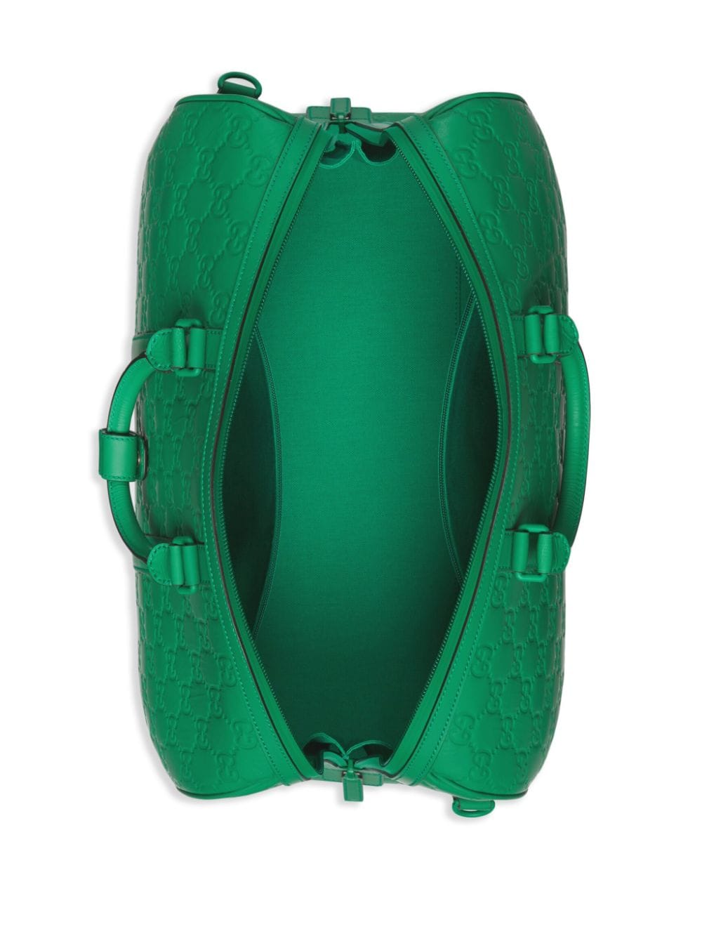 G*u*i large gg-logo duffle bag