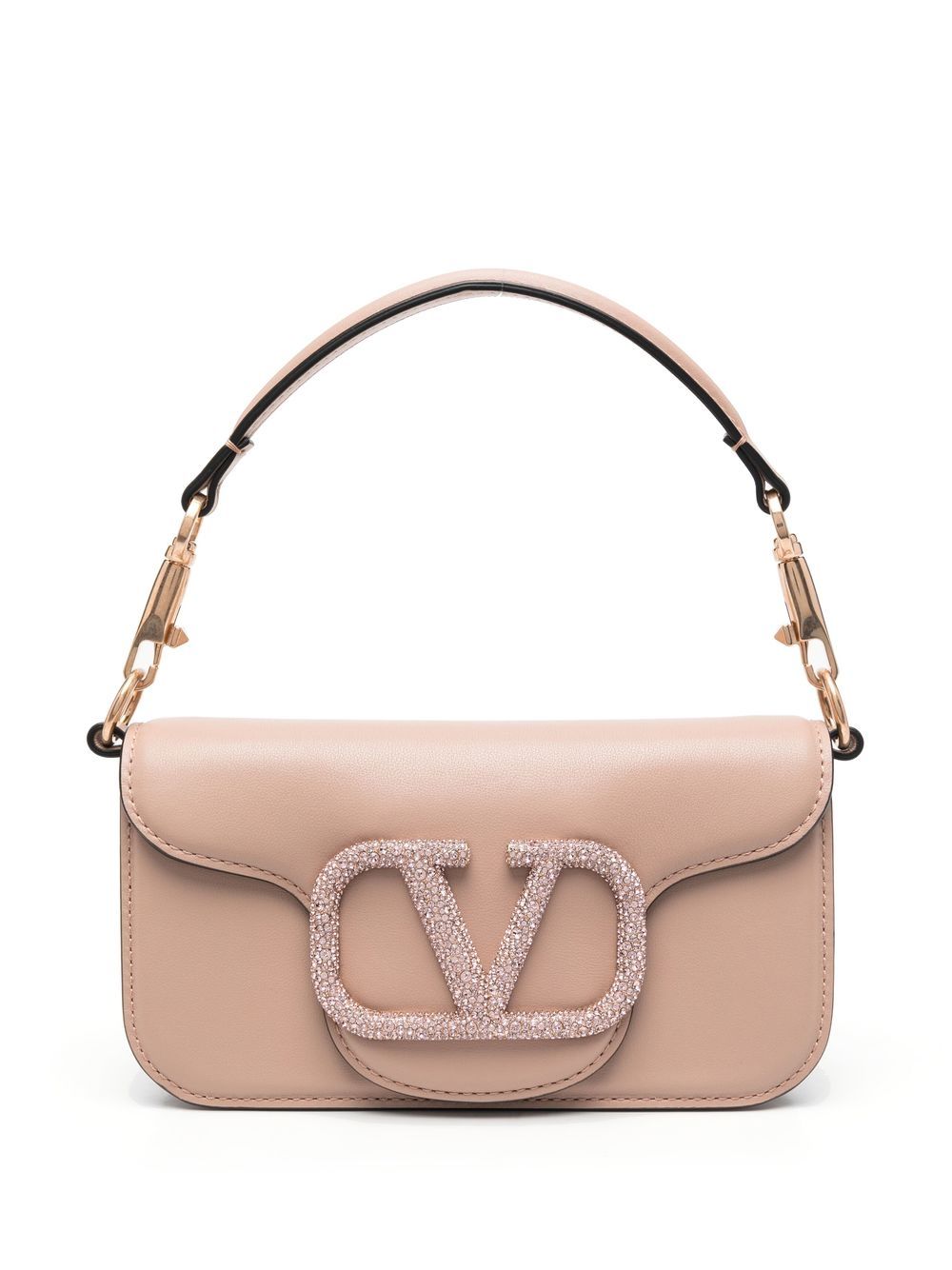 Valentino Garavani small Locò embellished shoulder bag