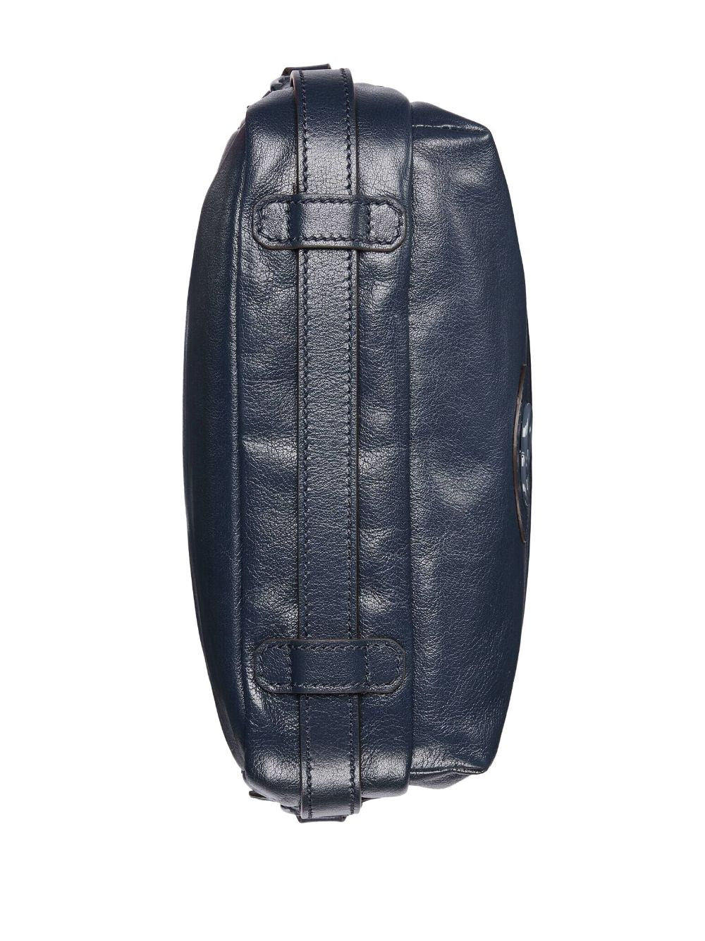 G*u*i double-g leather shoulder bag