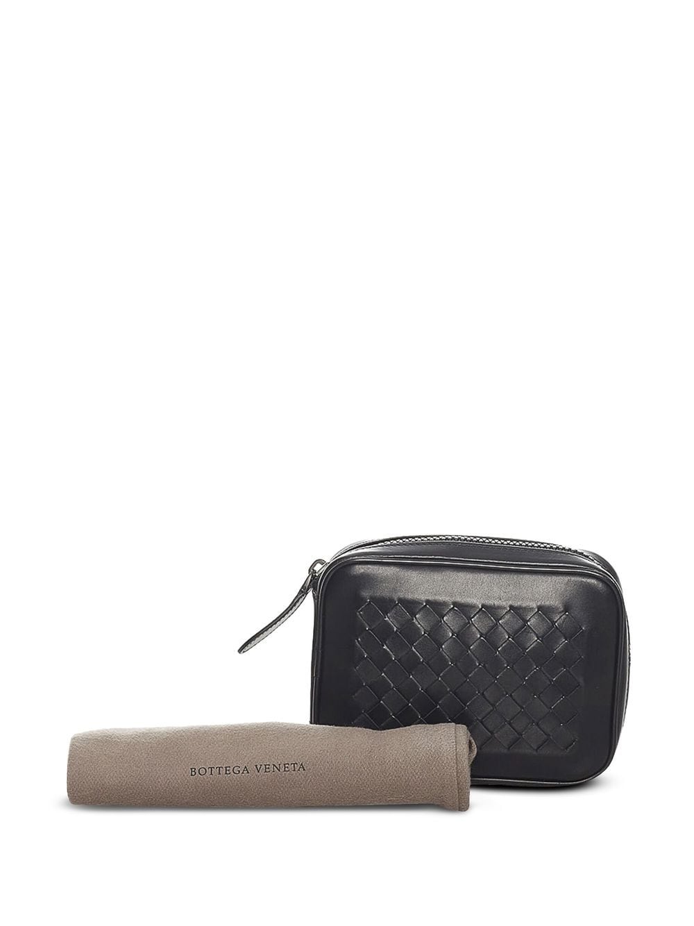 Bo*te*ga ve*ne*ta intrecciato zipped clutch