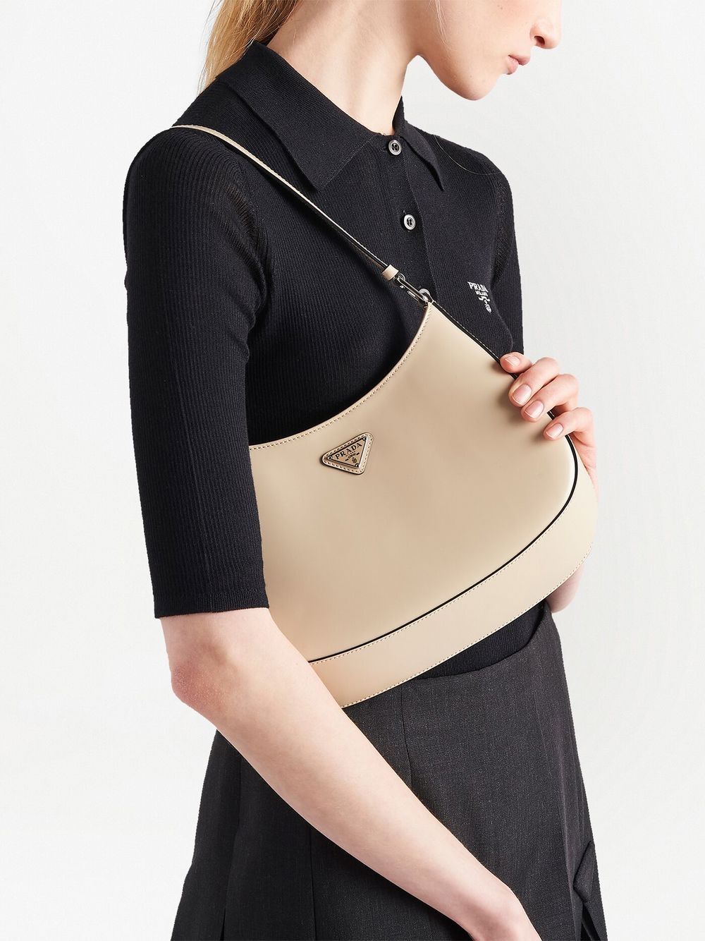 Pra*a cleo leather shoulder bag