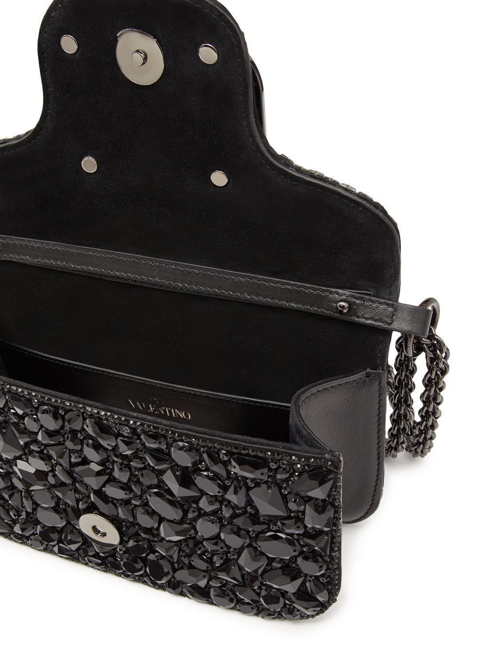 Valentino Garavani Locò embellished shoulder bag