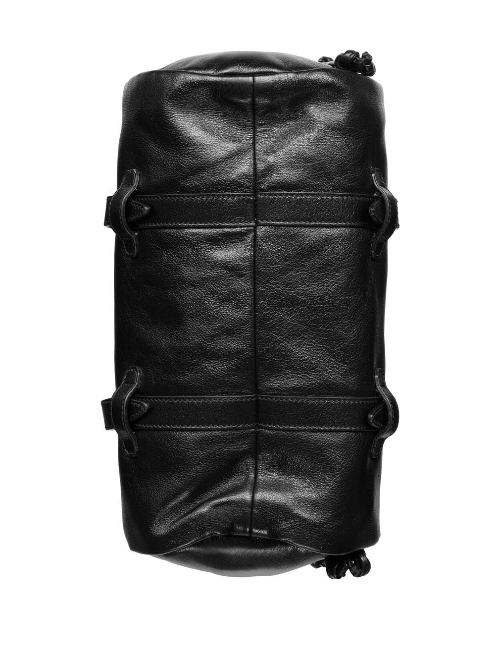 G*u*i double g leather duffle bag