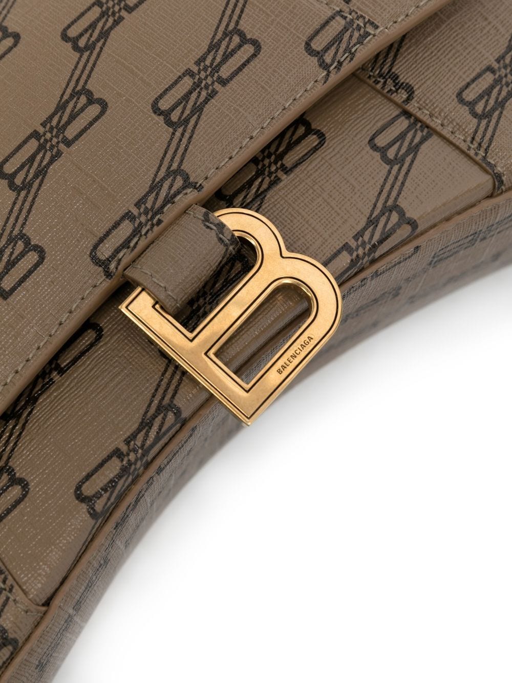 Ba*len*cia*ga hourglass bb monogram top-handle s tote bag