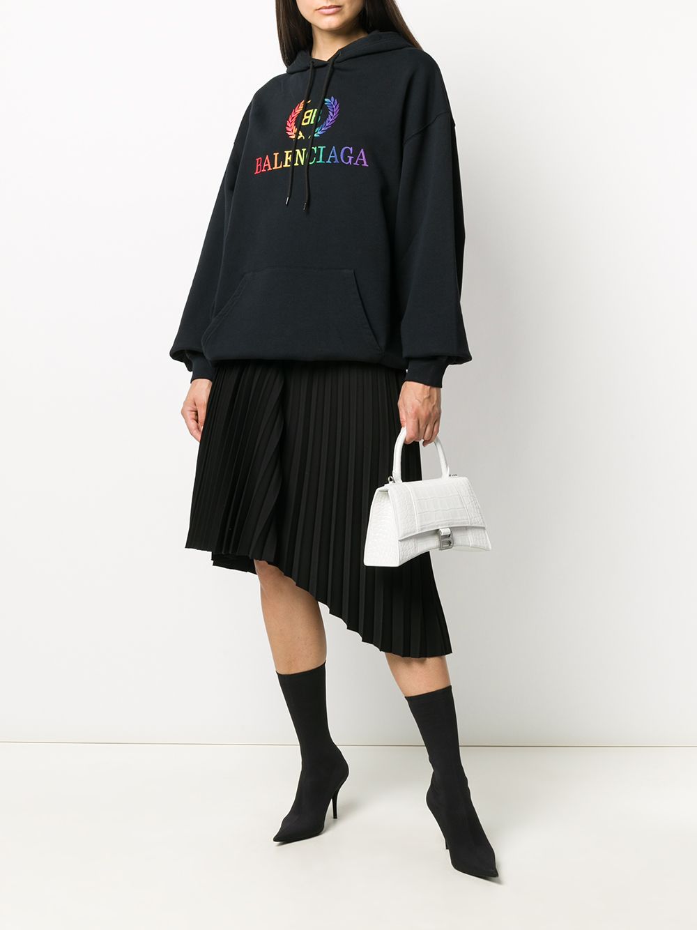 Ba*len*cia*ga small hourglass tote bag