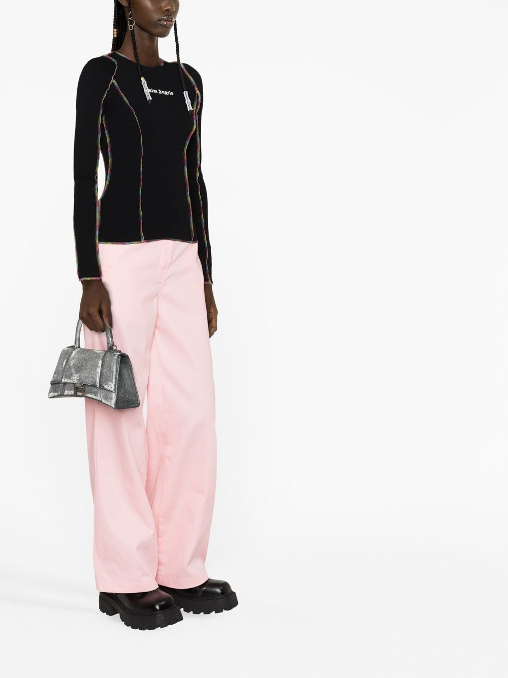 Ba*len*cia*ga small hourglass tote bag