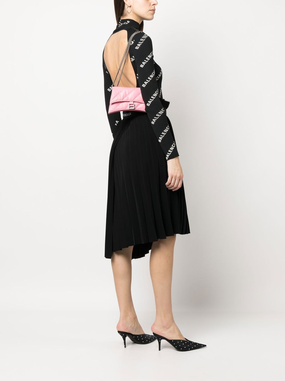 Ba*len*cia*ga small crush quilted shoulder bag