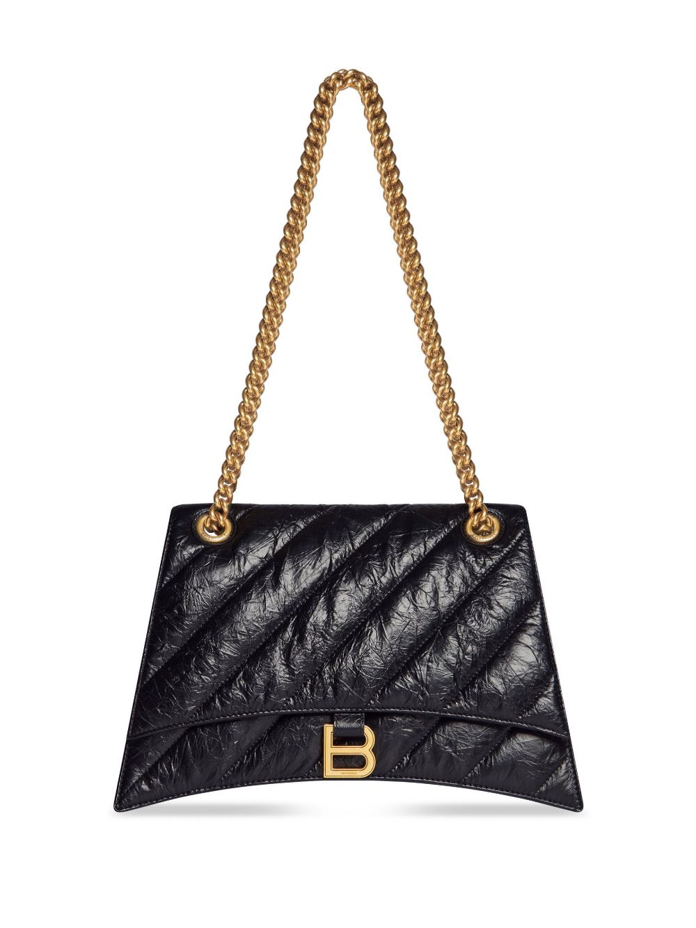 Ba*len*cia*ga crush quilted shoulder bag