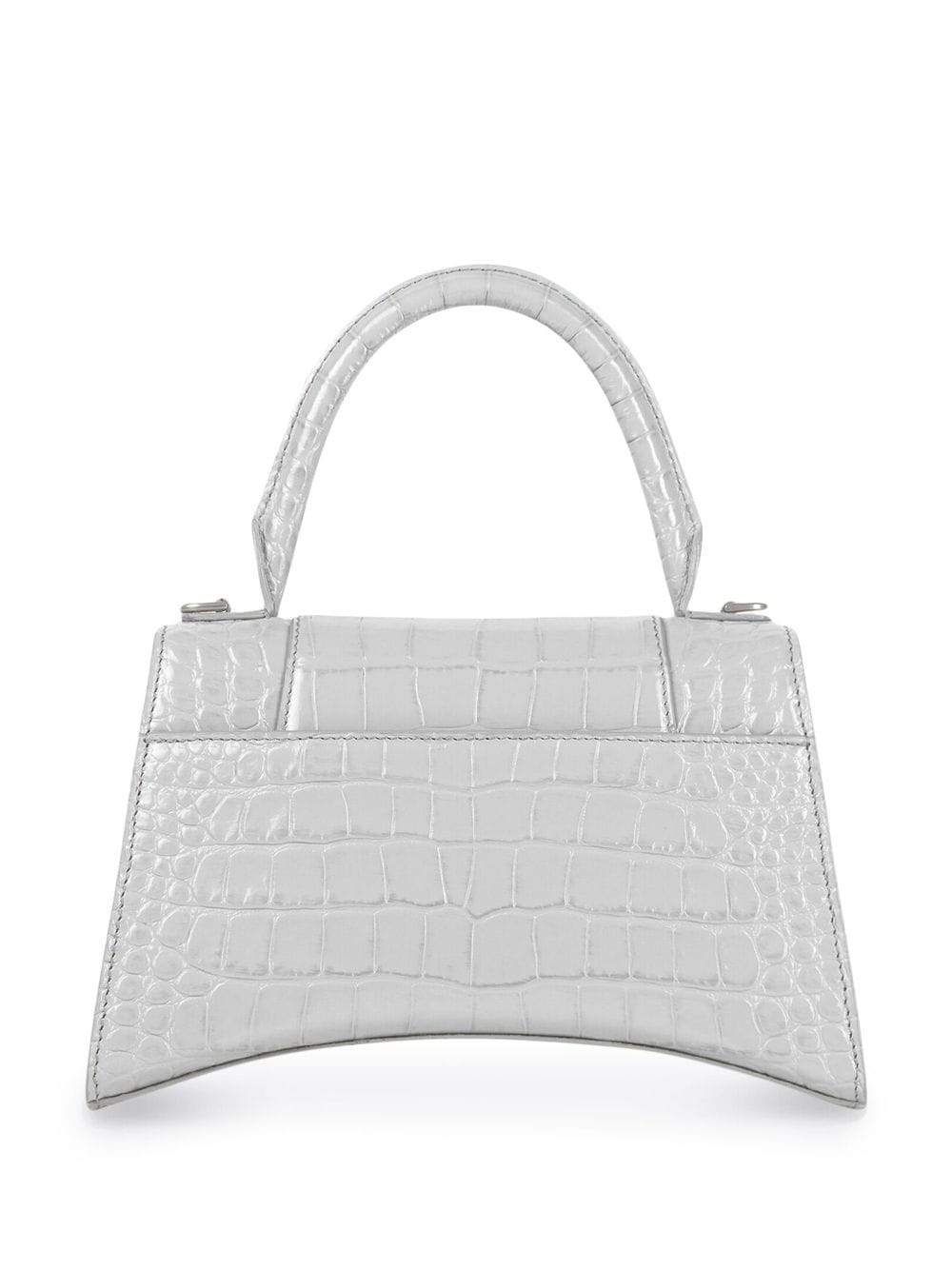 Ba*len*cia*ga small hourglass crocodile-effect tote bag